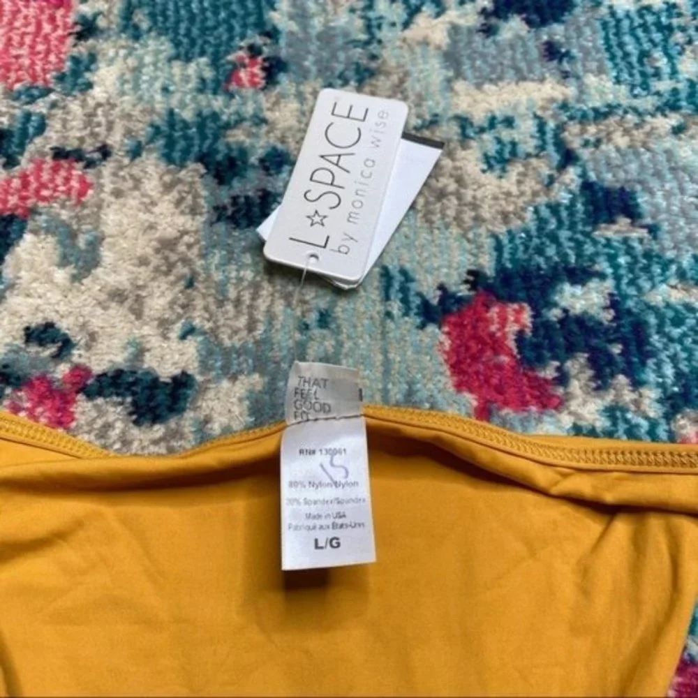 NWT l*space Rachel Bikini Bottom in Bronze
